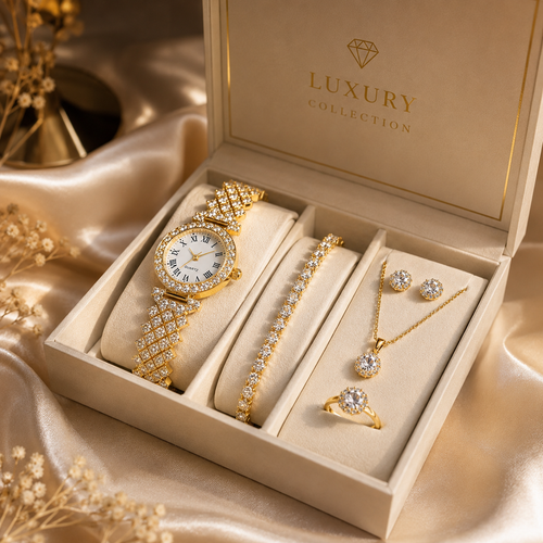 KIT LUXURY DAMA RELOJ