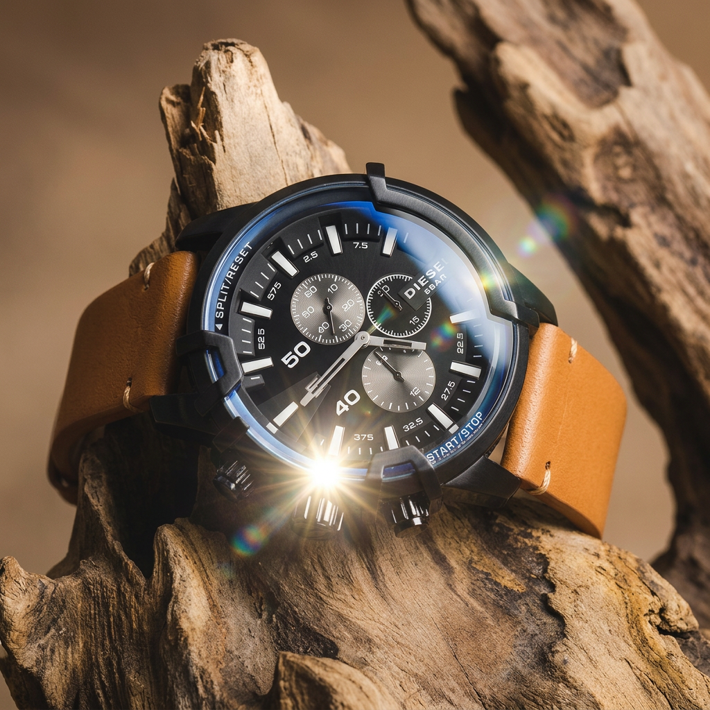 RELOJ DIESEL EN CUERO PREMIUM